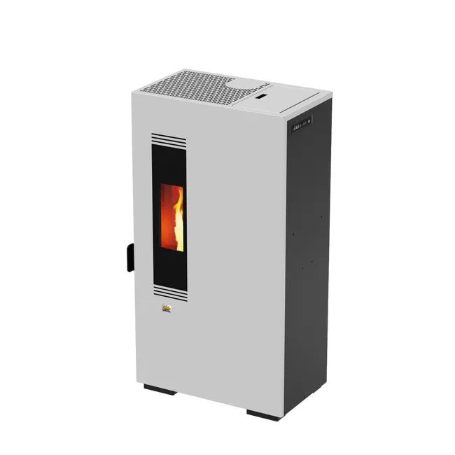 Estufa de pellet pasillo KRONE 4.9 kW blanco