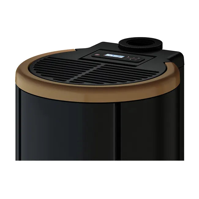 Estufa de pellet estanca FREEPOINT Chrome WiFi 7 kW dorado