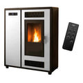 Estufa de pellets Air Slim Astral 12,2 kW Blanco Sannover
