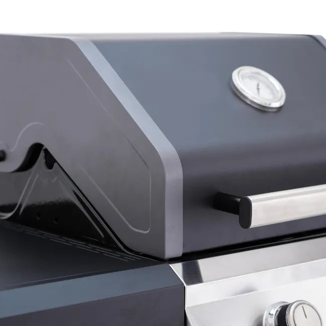 Barbacoa de gas NATERIAL Kenton II de 2 quemadores y 7 kw de potencia recomendado para menos de 6 personas