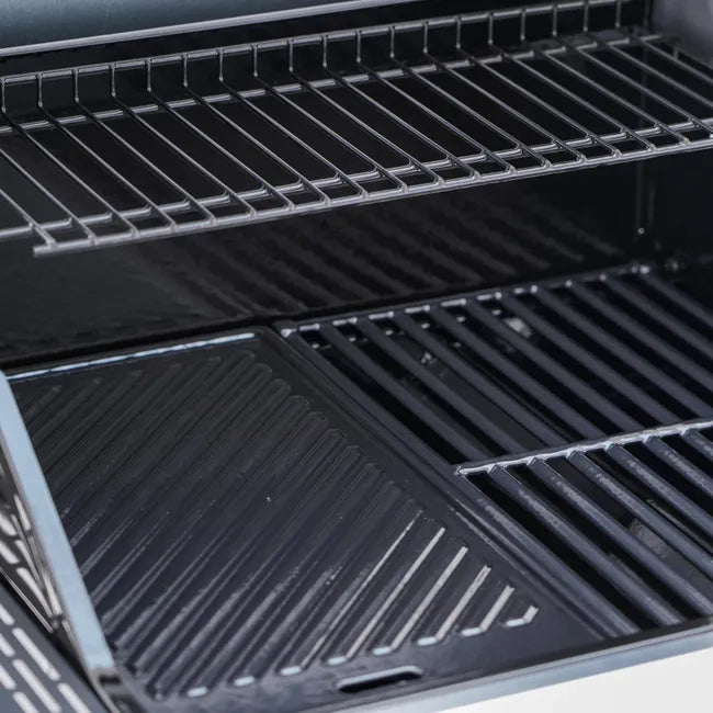 Barbacoa de gas NATERIAL Kenton II de 2 quemadores y 7 kw de potencia recomendado para menos de 6 personas