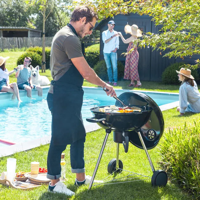 Barbacoa de carbón NATERIAL Phoenix Alpha II recomendada para 10 personas