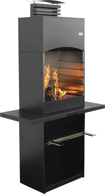Barbacoa IMOR Tolosa para madera y carbón recomendado para 10 personas