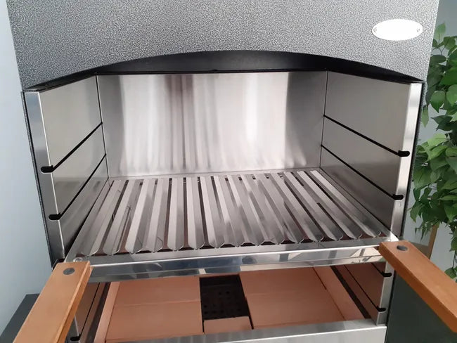 Barbacoa IMOR Tolosa para madera y carbón recomendado para 10 personas