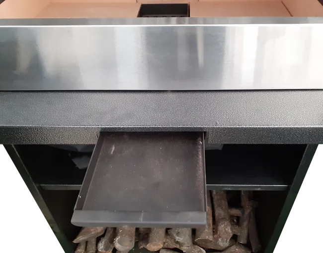 Barbacoa IMOR Tolosa para madera y carbón recomendado para 10 personas