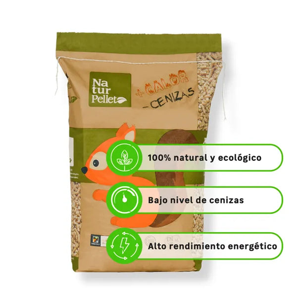 Saco de pellet NATURPELLET 15 kg
